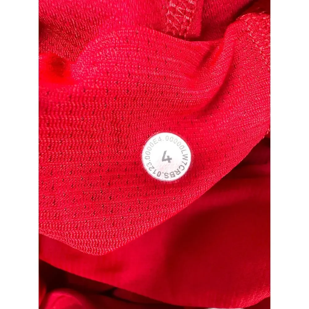 lululemon Fast and Free Shorts 4 Reflective High Rise Classic Fit Running Short